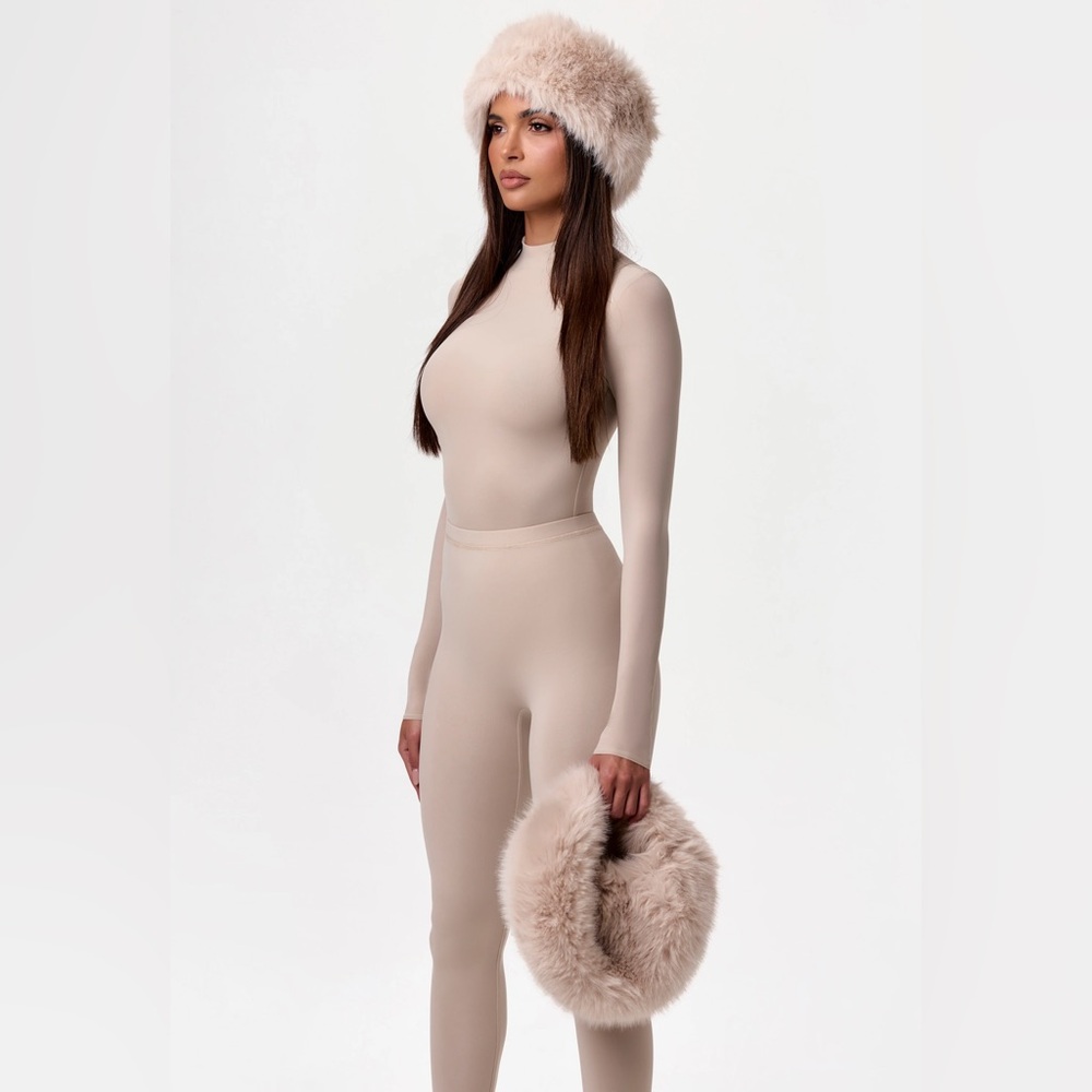 Naked Wardrobe Faux Fur Plush Headband - Picture 7 of 17